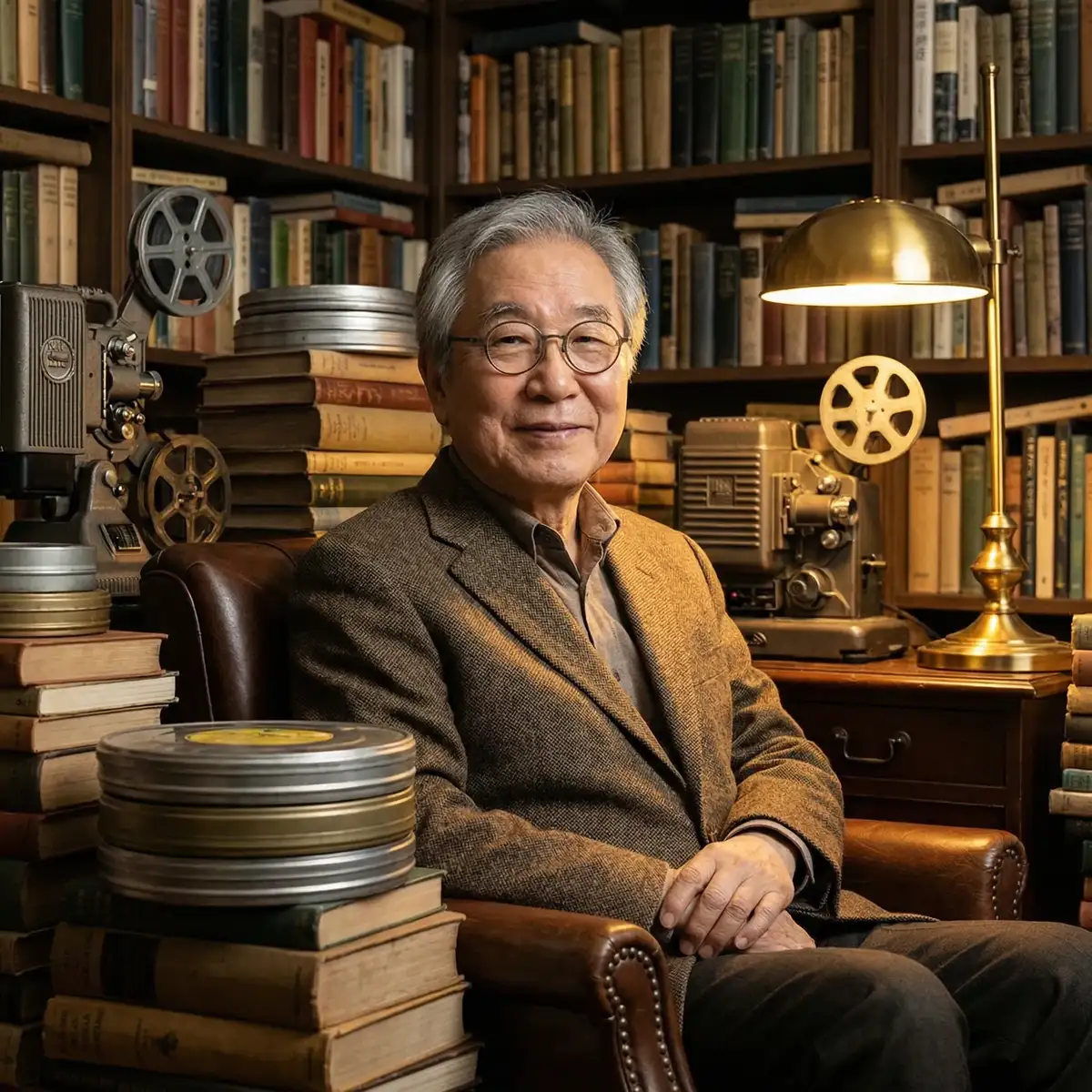 亚洲伦理片库馆长肖像 - 我看逼 研究学者